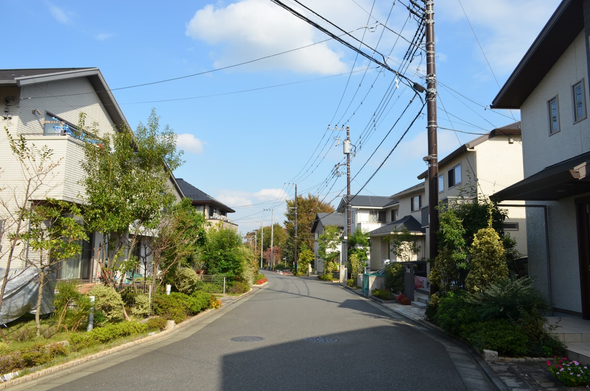 閑静な住宅街